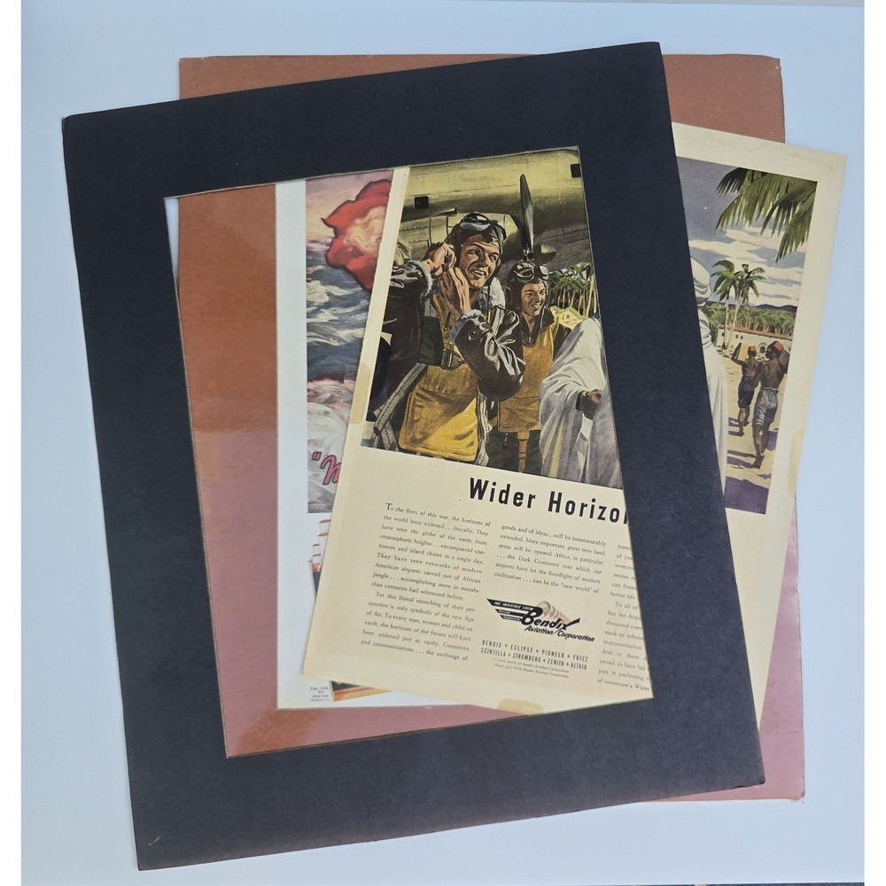Vintage Lucky Strike Bendix Aviation Palmolive Magazine Ad Ephemera Lot - Picture 12 of 16